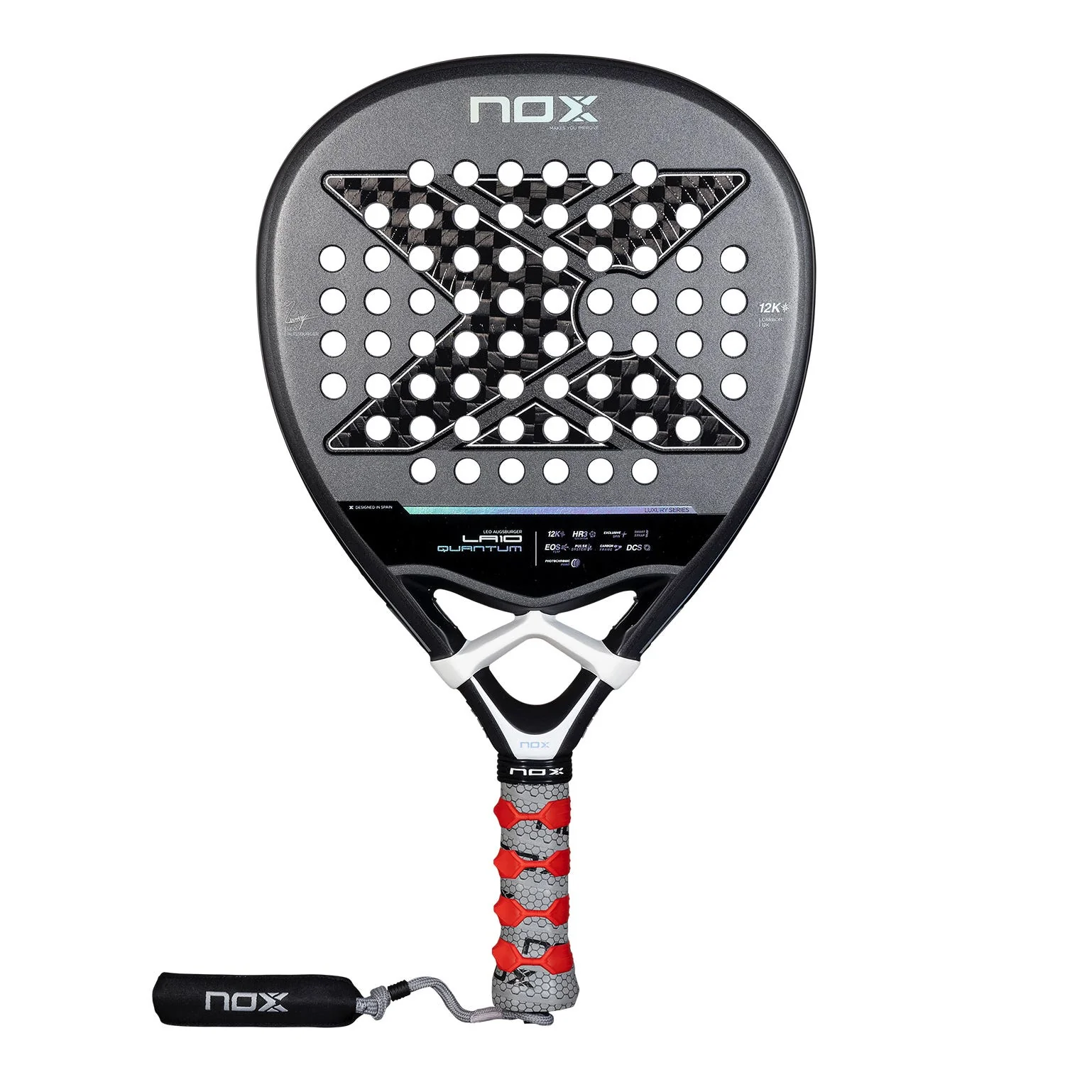 מחבט פאדל Nox LA10 Quantum 12K By Leo Augsburguer 2025