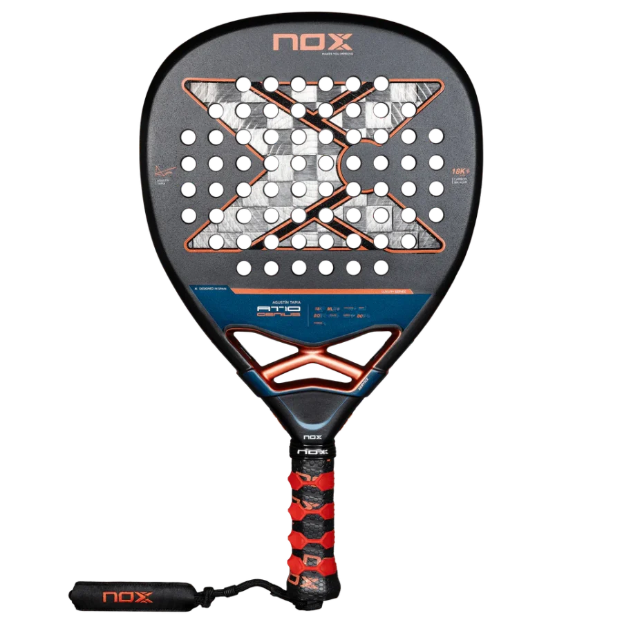 מחבט פאדל Nox AT10 Luxury Genius Attack 18K Alum 2025 By Agustin Tapia