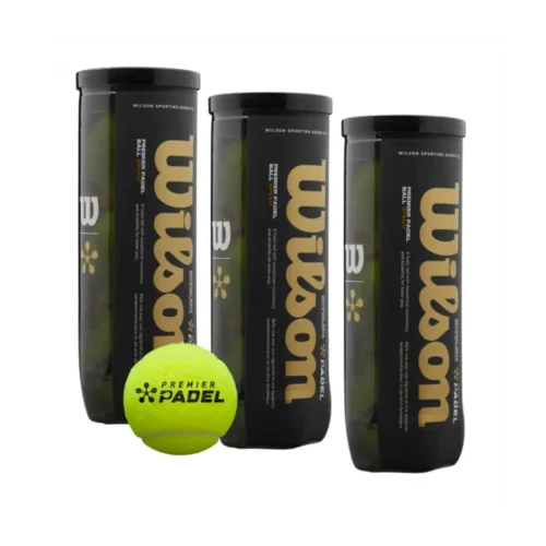 X 3 כדורי פאדל WILSON PREMIER Padel SPEED