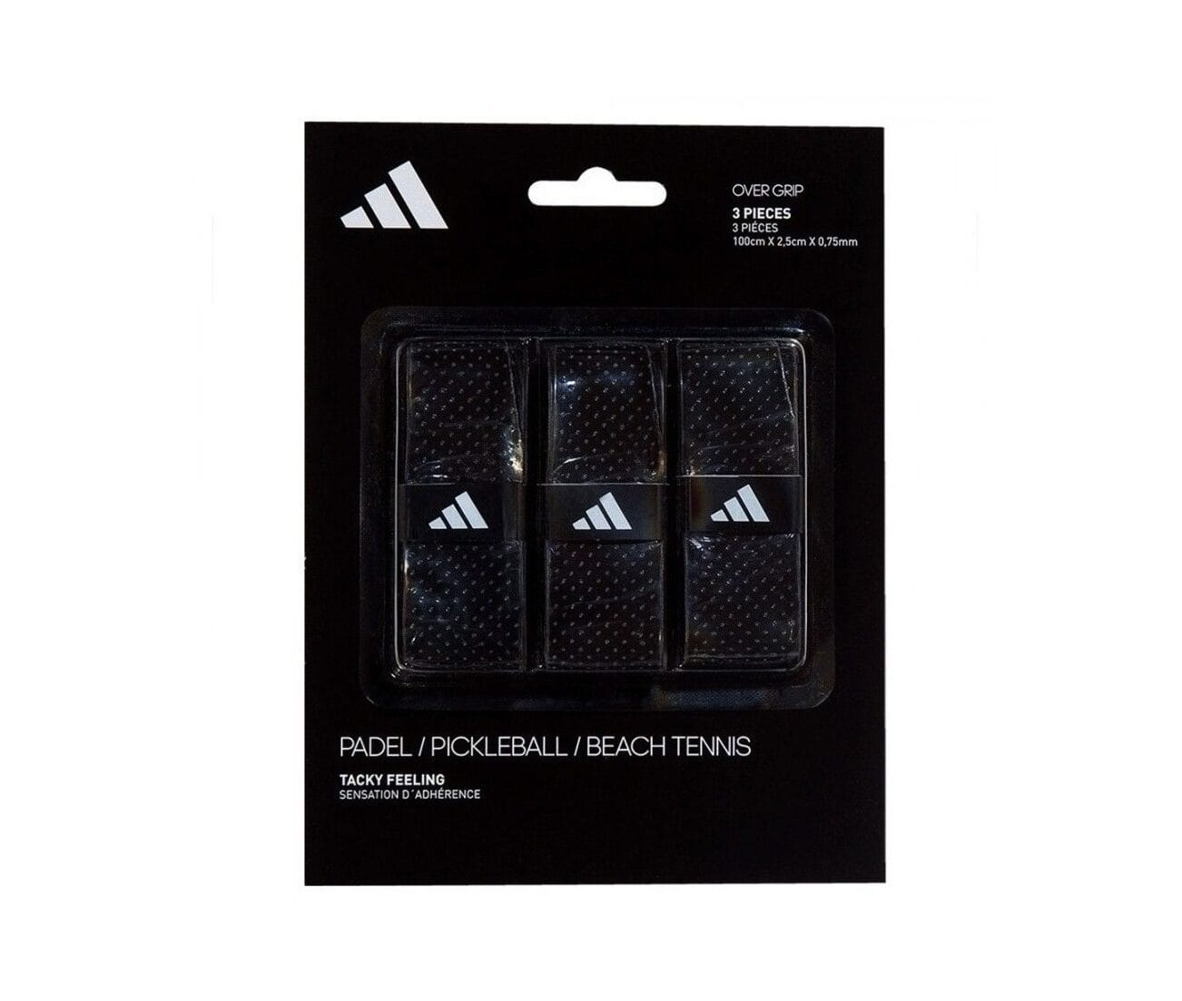 אוברגריפ 3 יחידות Adidas Negro שחור