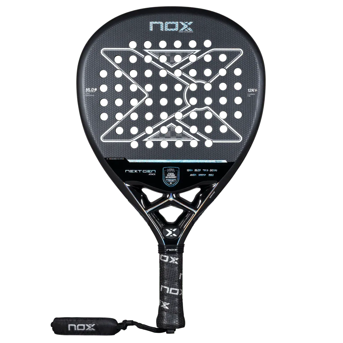 מחבט פאדל Nox Next Gen Pro Attack 12k 2026