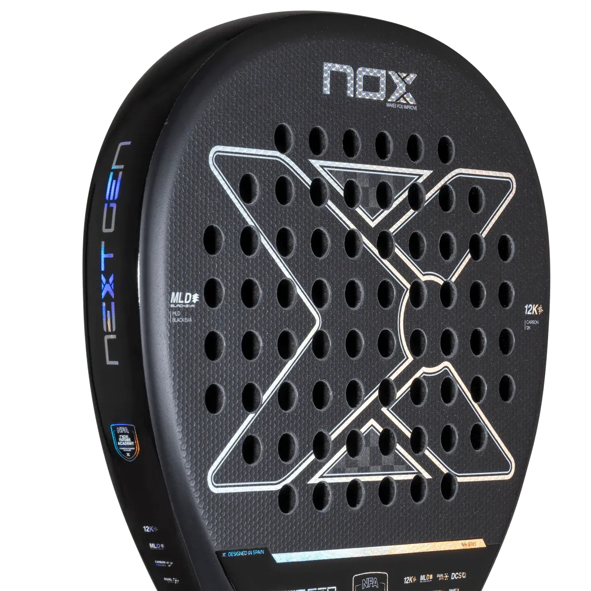 מחבט פאדל Nox Next Gen Pro Attack 12k 2026
