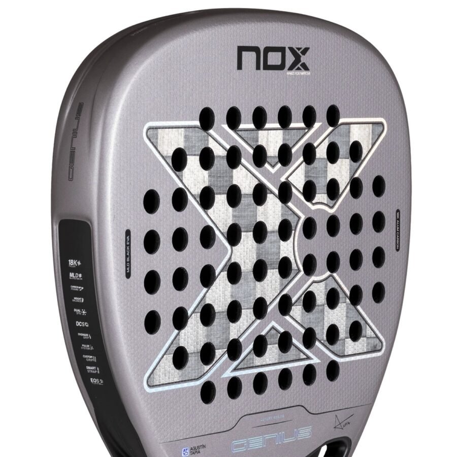 מחבט פאדל Nox Genius Attack 18K Alum 2027